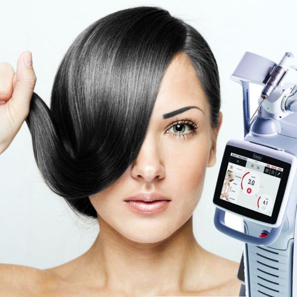 Лазерное лечение волос на аппарате Fotona